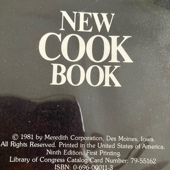 VINTAGE BETTER HOMES & GARDENS NEW COOKBOOK 1981 HARDCOVER 5 RING BINDER - Picture 13 of 17